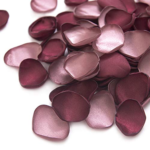 Red-mauve Pink & Burgundy Red