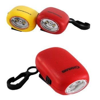 Coghlan's Dynamo Flashlight Set - Hand Crank LED Emergency Flashlights for Camping, Hiking & Power Outages