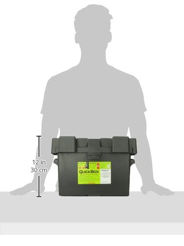 Group 27 Battery Box - Durable Storage for Marine & RV Use