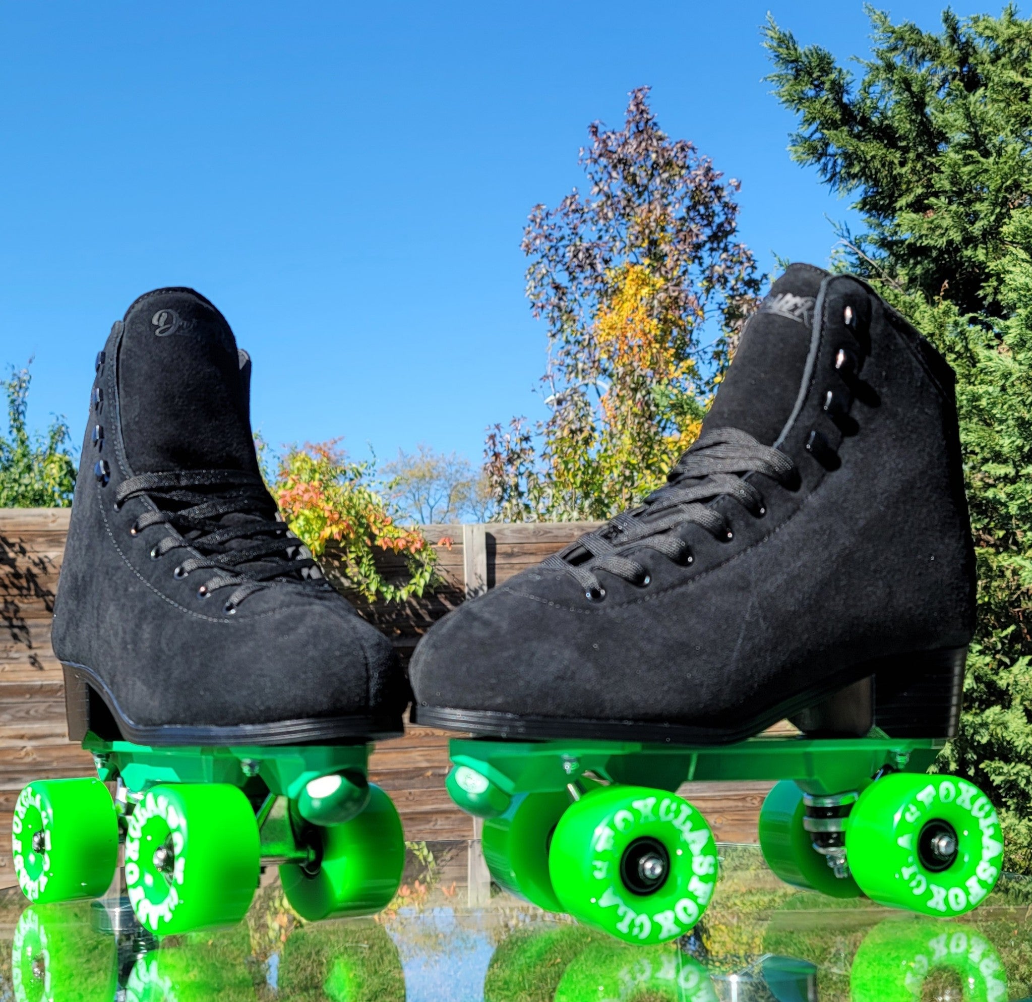 Roller Derby Driftr The Green Machine Jr. - Kids Adjustable Inline Skates for Beginners, Outdoor & Indoor Sports, Birthday Gifts for Boys & Girls Ages 6-12