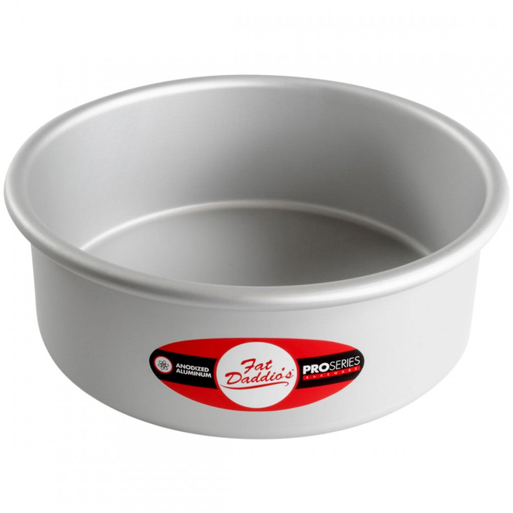 Fat Daddio's 9x3 Inch Round Aluminum Cake Pan - Professional Baking Pan for Cakes, Cheesecakes & Bread - Perfect for Home Bakers & Commercial Kitchens