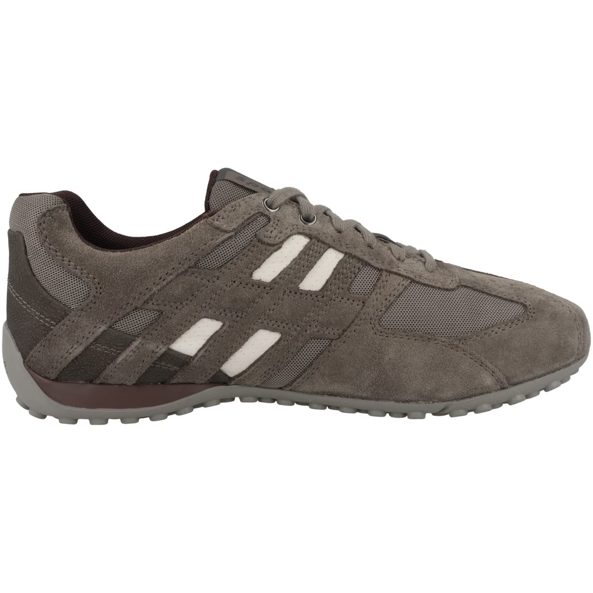 Geox Men's Breathable Sneakers - Lightweight Walking Shoes for Men with Cushioned Insoles | Perfect for Running, Gym Workouts & Casual Wear