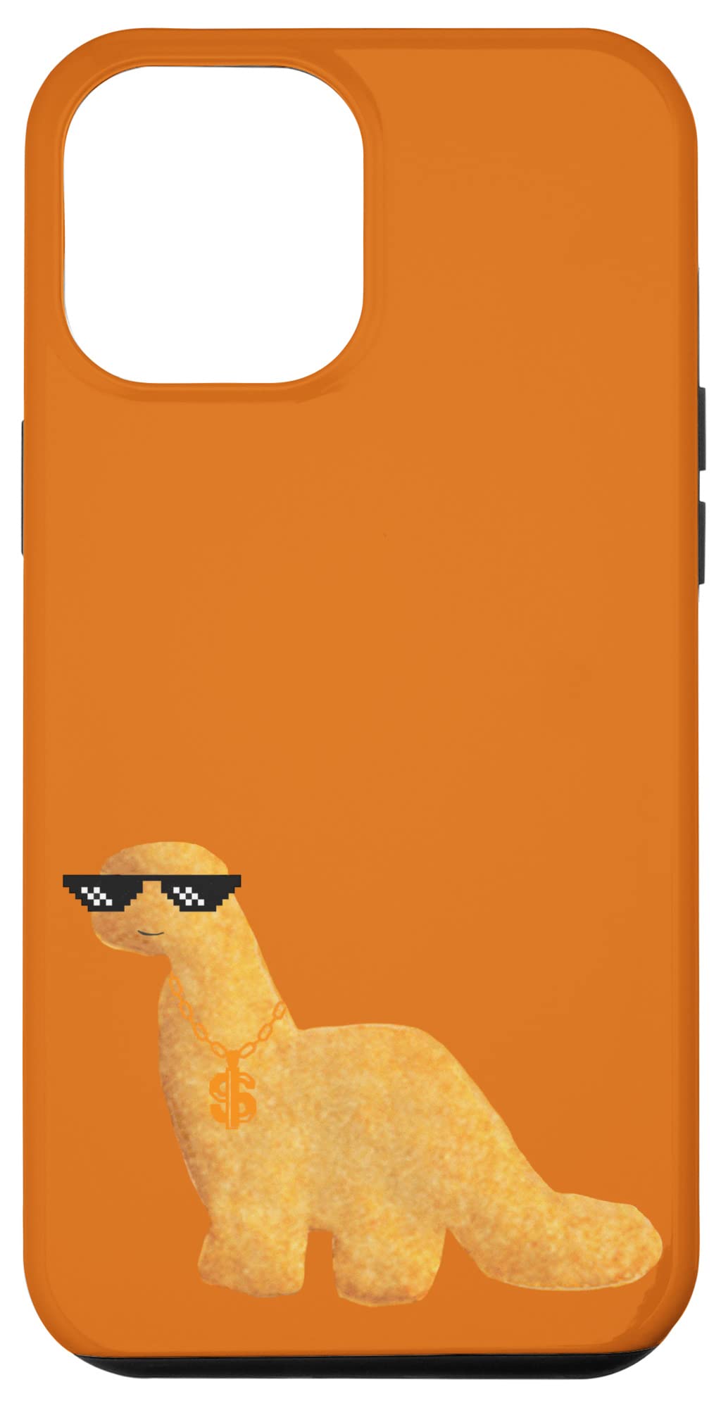 iPhone 12 Pro Max Dinosaur Chicken Nuggets Case - Funny Dino Nuggs Forever Phone Cover for iPhone 12 Pro Max - Perfect for Dinosaur Lovers, Foodies & Unique Gift Ideas