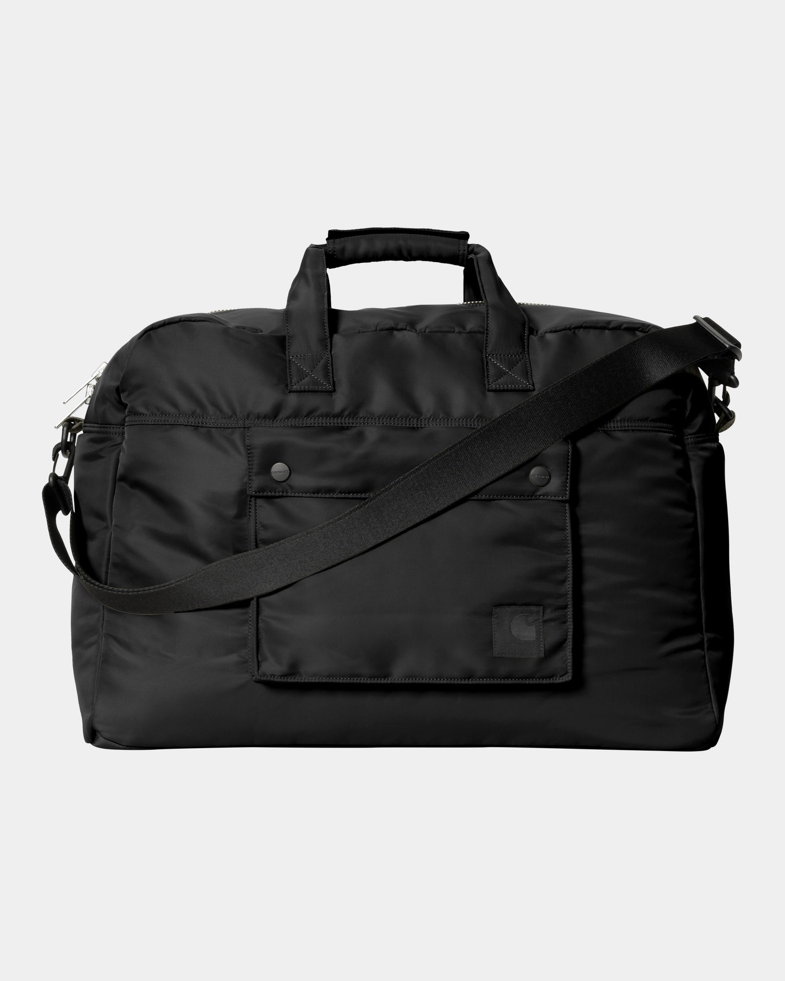 Otley Weekend Travel Duffle Bag - Large Black Carry-On Duffel for Gym, Work, Overnight Trips & Outdoor Adventures