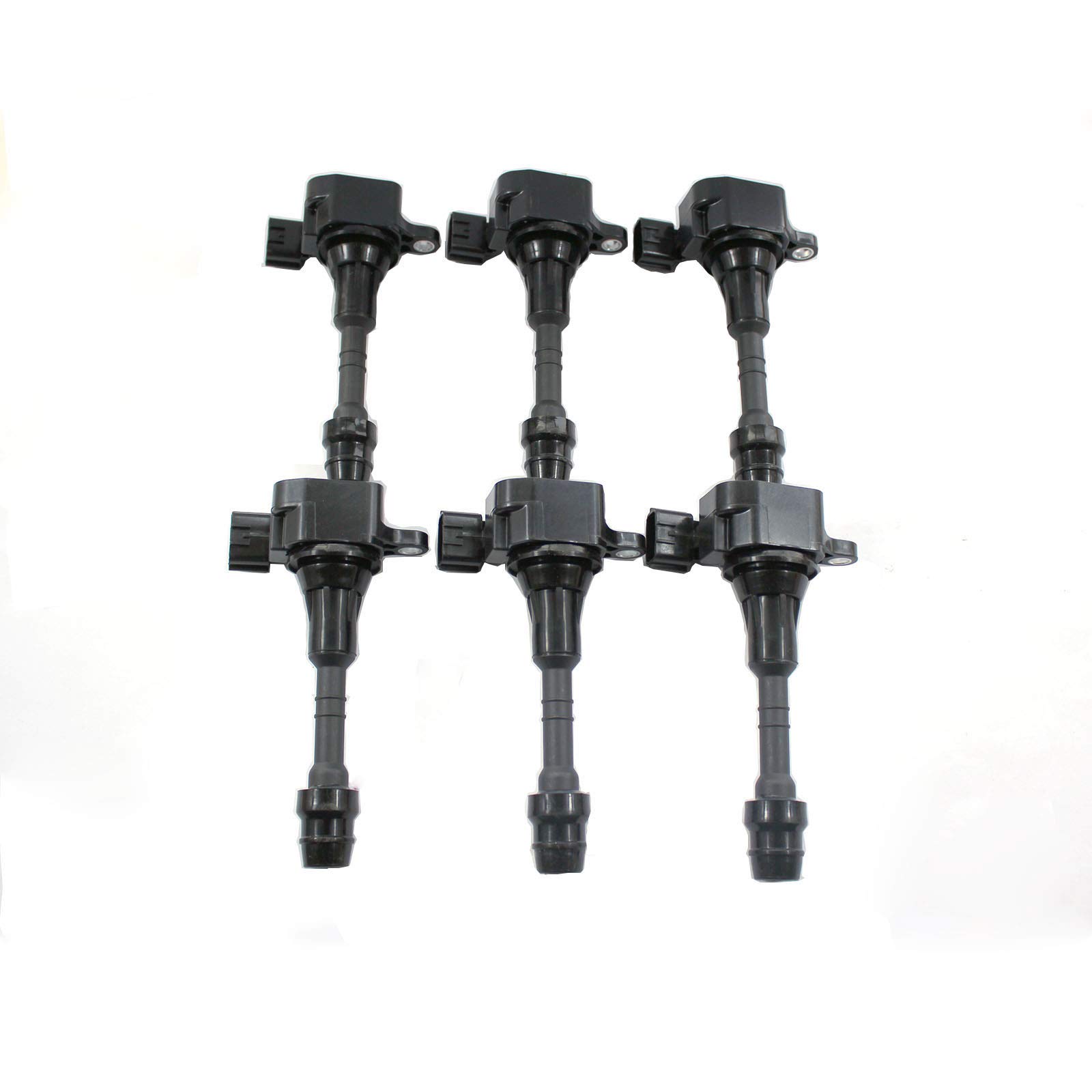 6 Pack Ignition Coil Replacement for Infiniti I35 QX4 Nissan NV 3.5L 4.0L V6 Engine - Perfect for DIY Auto Repair & Performance Upgrade