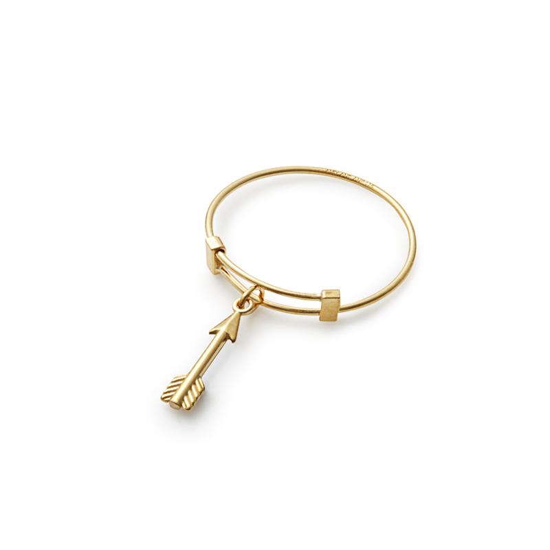 Arrow Charm Ring for Women - Elegant Silver Jewelry Gift for Her - Perfect for Everyday Wear, Date Nights & Special Occasions
