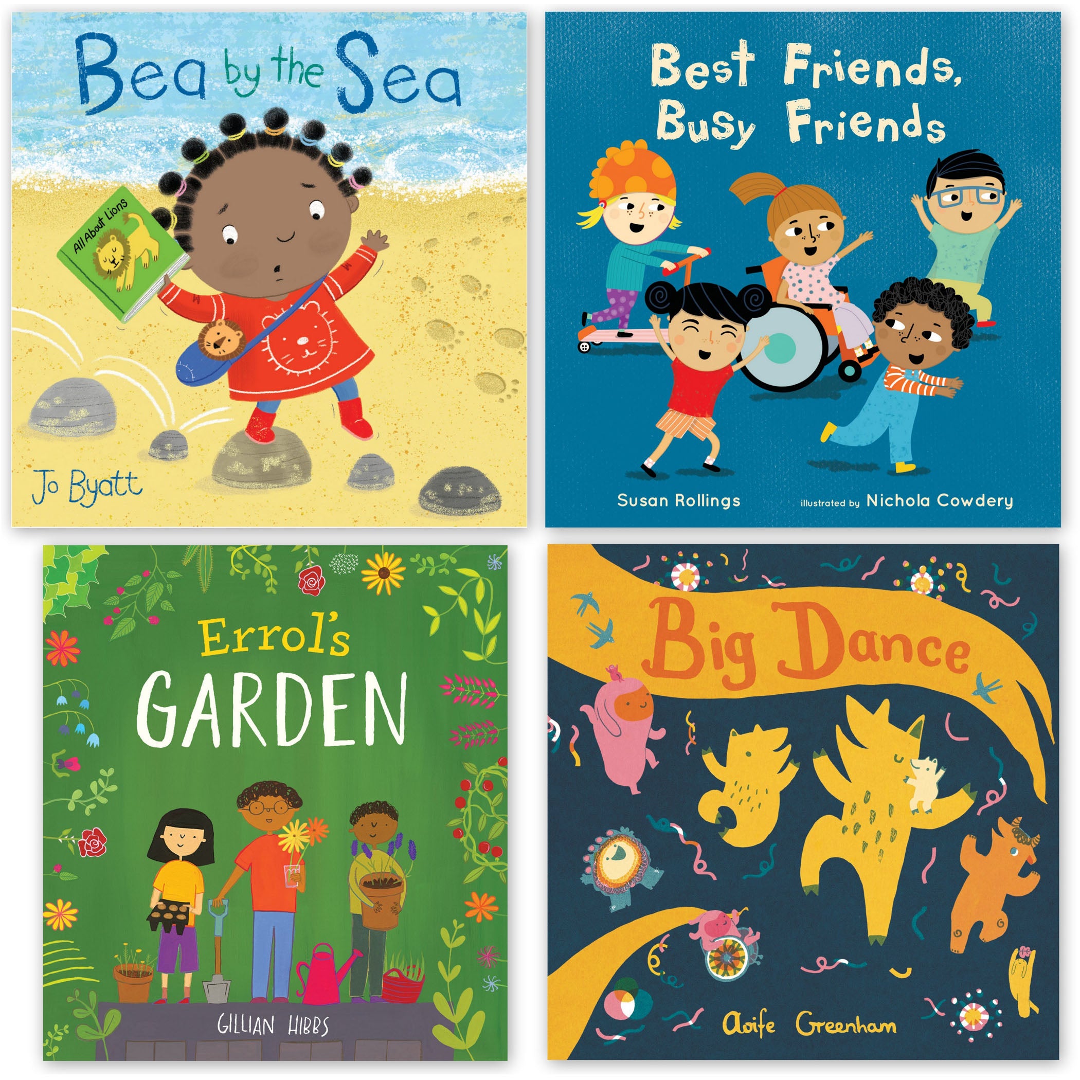 4-Piece Friendship and Community Book Set for Kids – Perfect for Storytime, Classroom Reading & Building Social Skills