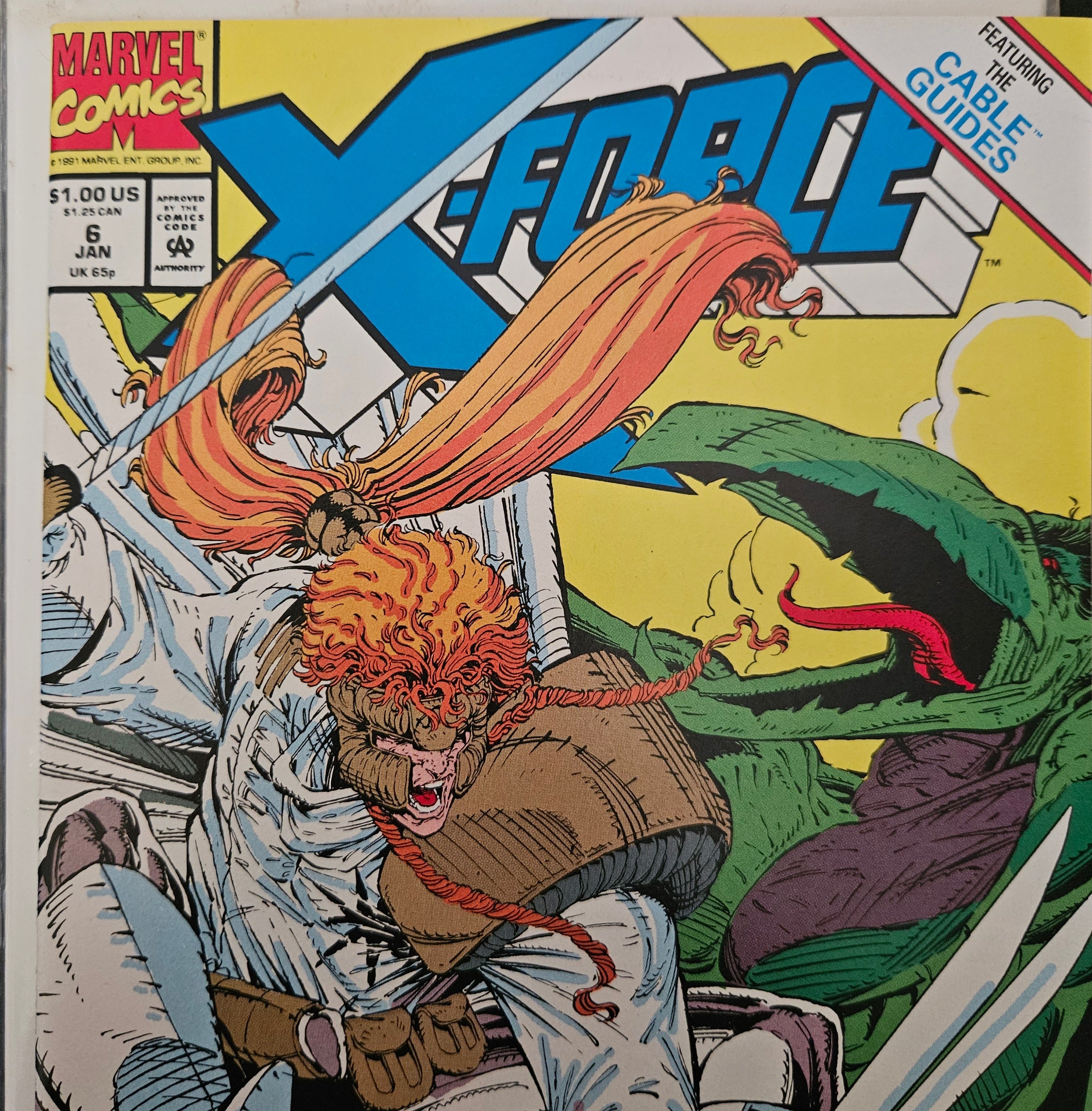 X-Force #6 (April 1992) - Marvel Comics Collectible Issue | Rare Comic Book for Collectors & Superhero Fans | Perfect for Display, Gifts & Investment