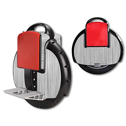 MightySkins Protective Skin Wrap Cover Sticker for Airwheel X3 Self Balancing Electric Unicycle Scooter - Durable Steel Design for Commuting & Urban Travel