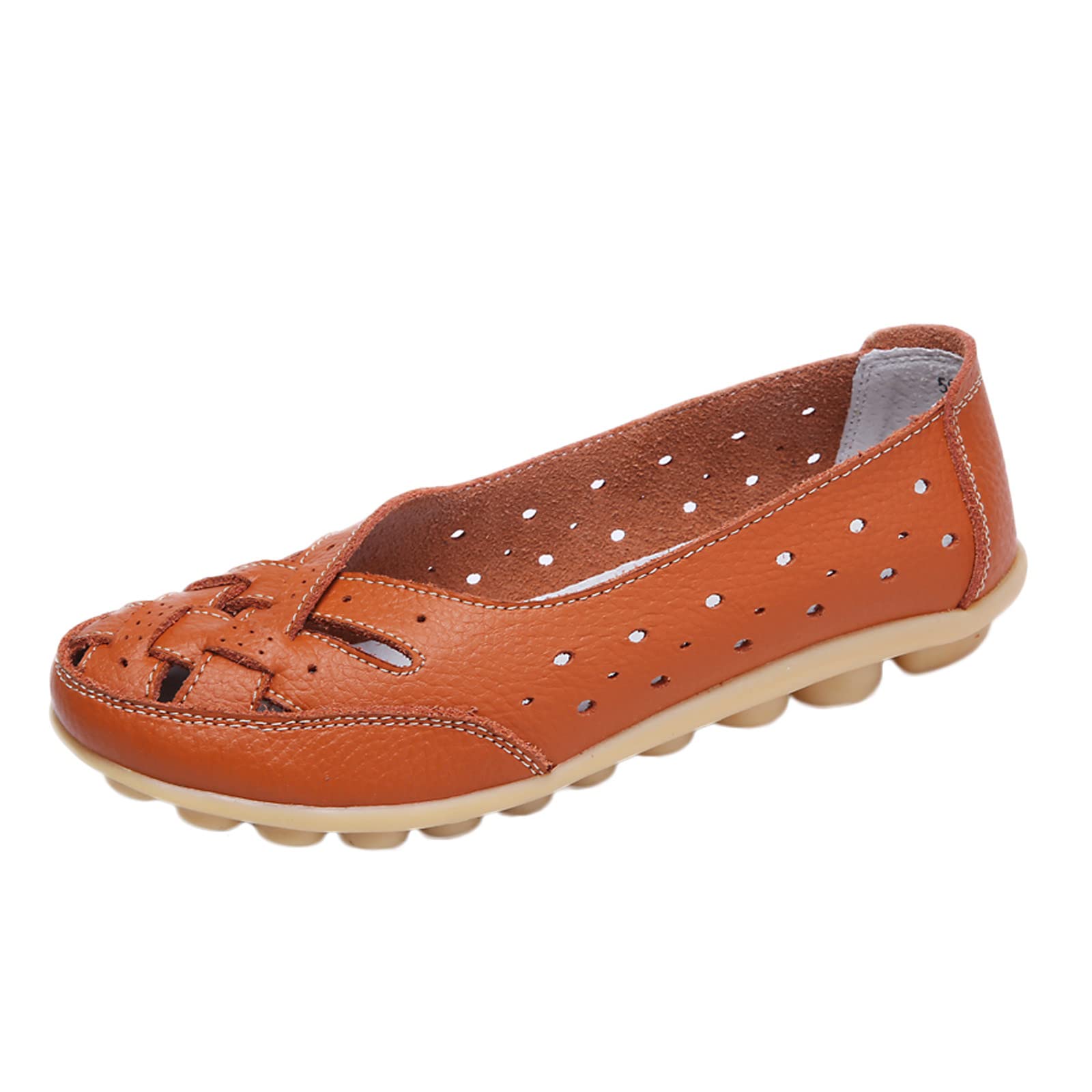 Women's Slip-On Wedge Sneakers - Comfortable Casual Loafers for Walking, Driving & Everyday Wear | Breathable & Lightweight Shoes for Work, Travel & Outings