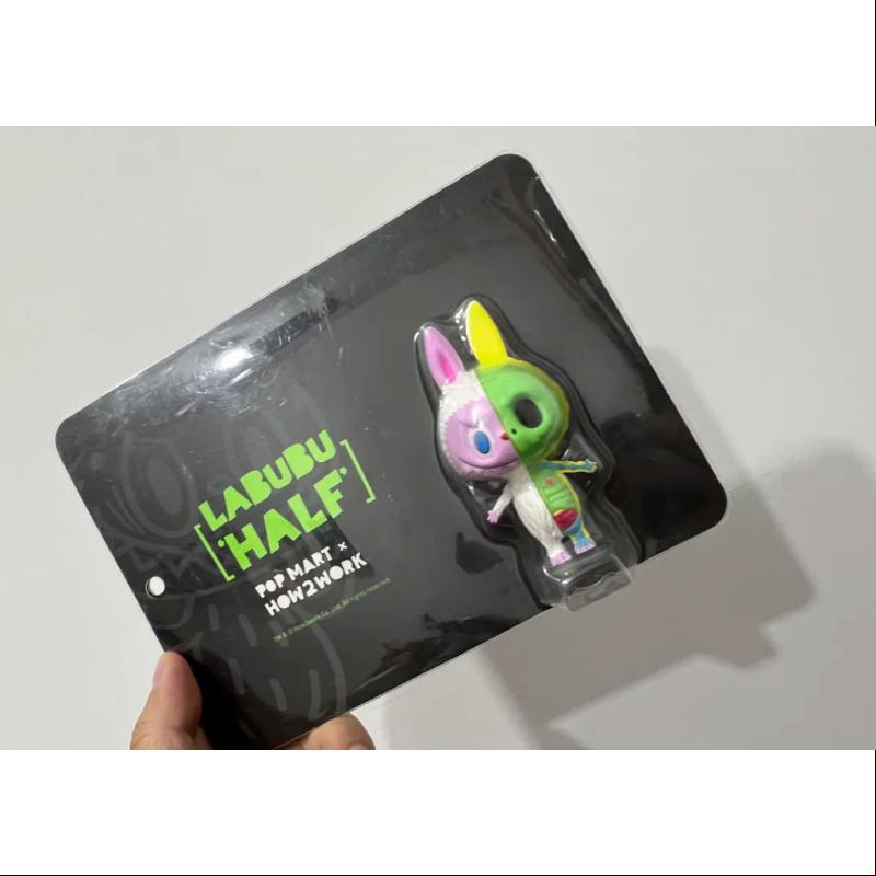 Labubu The Monsters Half LIMITED Edition Collectible Figure - Cute Anime Character Toy for Display & Gift Giving - Perfect for Home Decor, Office Desk, and Pop Culture Enthusiasts