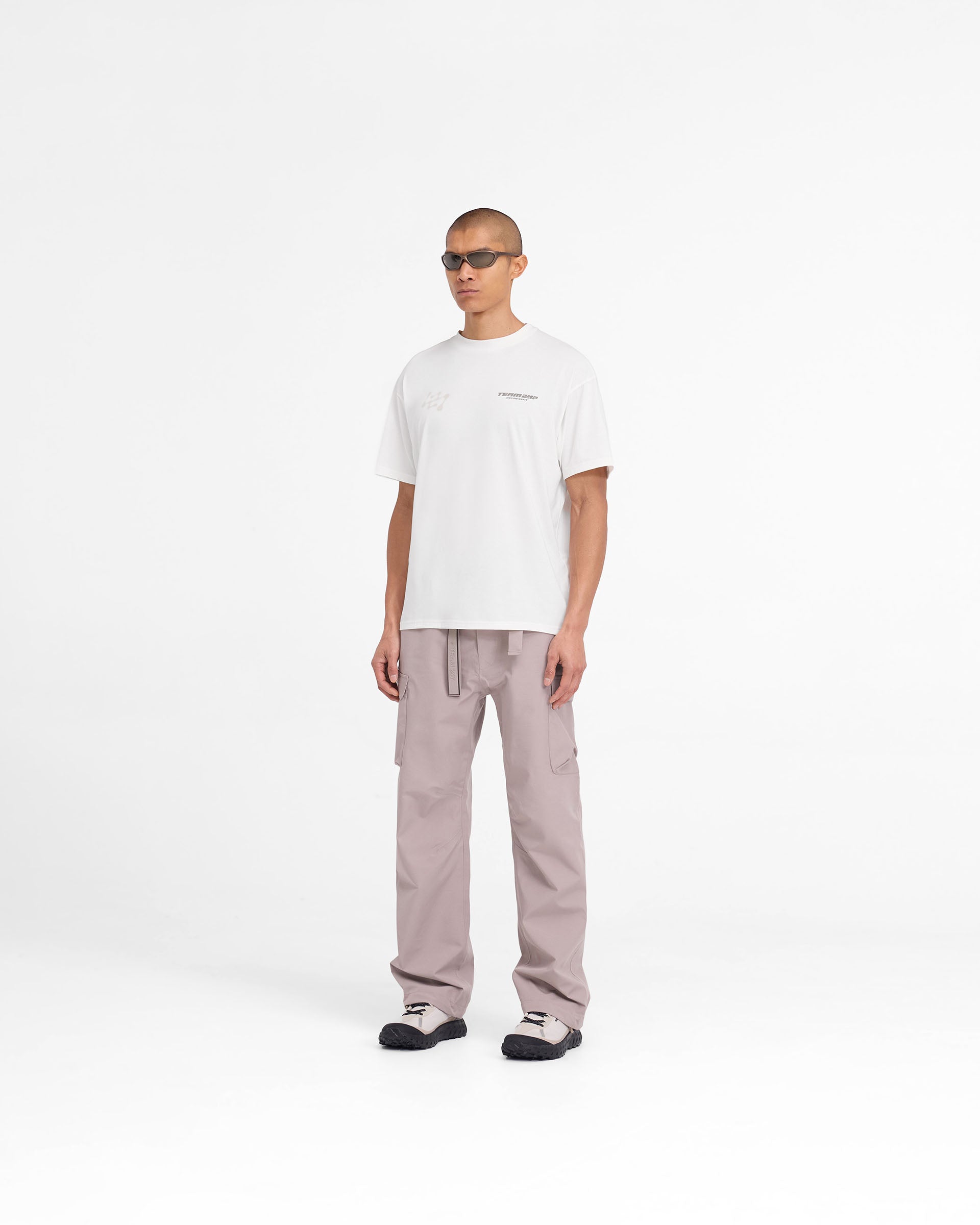 247 Future Terrains Oversized T-Shirt for Men & Women | Comfortable Cotton Streetwear | Flat White | Perfect for Casual Wear, Street Style & Loungewear