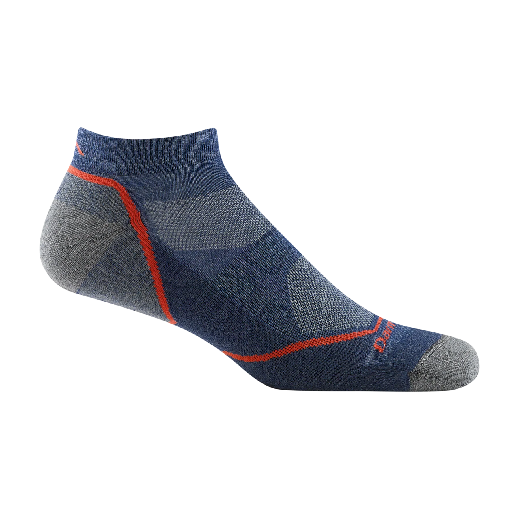 Darn Tough 1990 Light Hiker No Show Socks for Men - Lightweight Cushioned Hiking Socks | Perfect for Trail Running, Backpacking & Outdoor Adventures