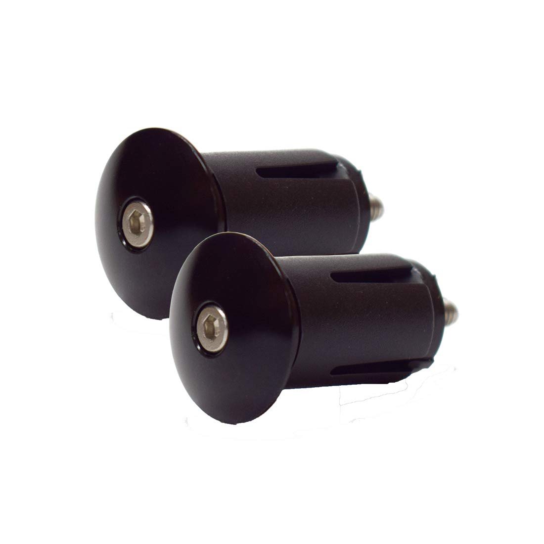 Planet Bike Handlebar End Plugs - Durable Bicycle Grip & Handlebar Tape Protectors - Perfect for Road Bikes, Mountain Bikes & Commuter Bikes - Prevent Handlebars from Splitting & Protect Riders