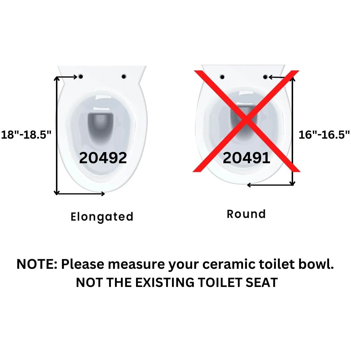 Adjustable Soft Close Elongated Toilet Seat - Black Plastic Slow Close Toilet Seat with Mounting Hardware (4-Pack) - Perfect for Home Renovation & Bathroom Upgrades