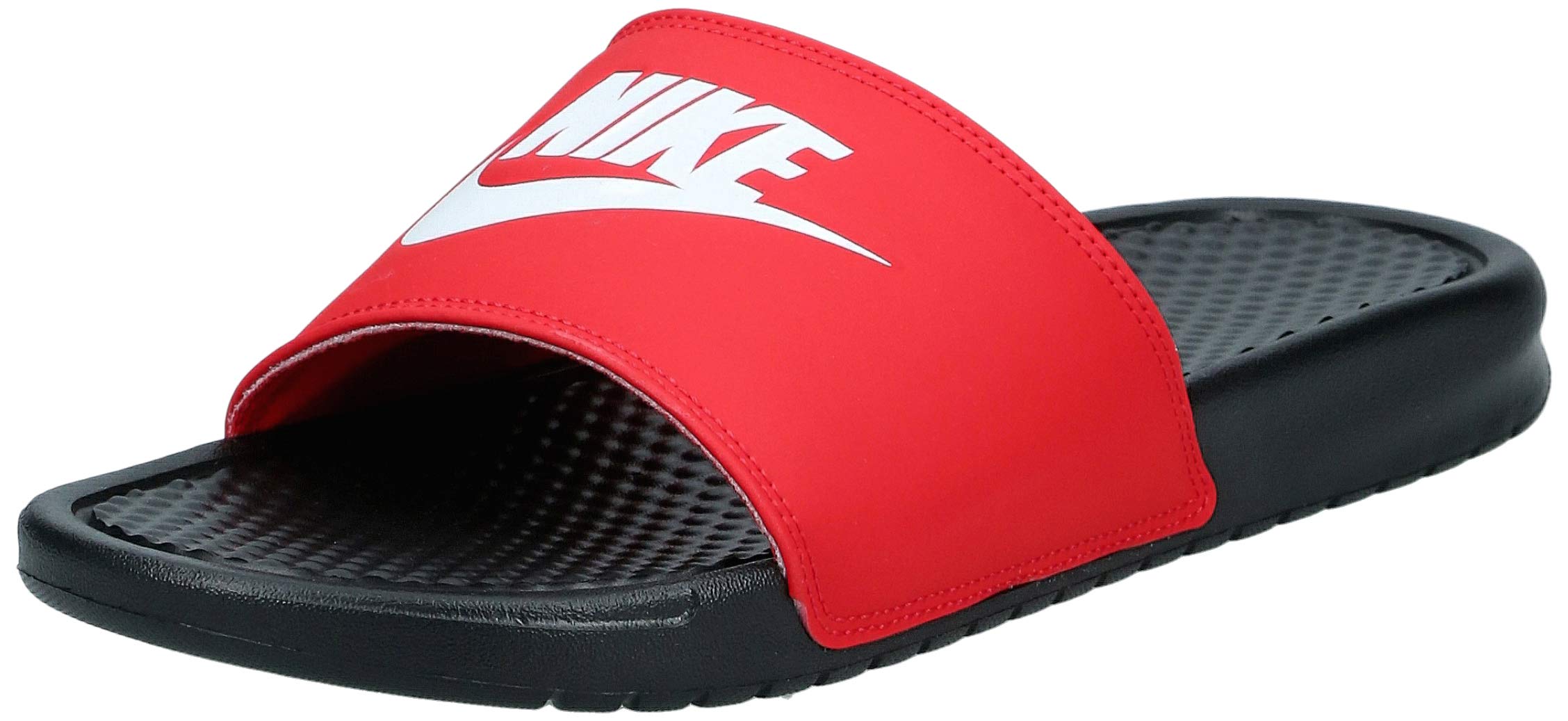 Nike Men's Benassi Just Do It Athletic Slide Sandals - Comfortable & Lightweight for Pool, Beach, Gym & Casual Wear