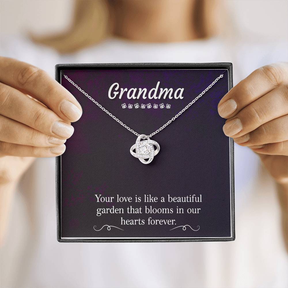 Elegant Jewelry Gifts for Grandma - Sterling Silver Necklace with Heart Pendant | Perfect Birthday, Mother's Day & Christmas Gift for Grandmother | Ideal for Special Occasions & Family Gatherings