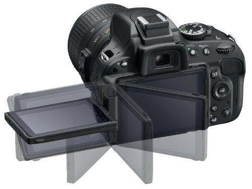 Nikon D5100 Digital SLR Camera with 18-55mm VR Lens Kit - Perfect for Photography, Travel & Vlogging