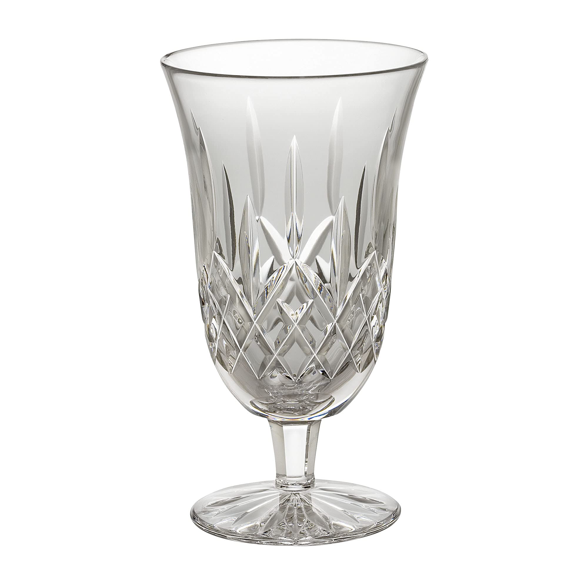 Waterford Lismore Crystal Iced Beverage Glasses - Set of 6 Elegant Whiskey Tumblers for Bourbon, Scotch & Cocktails - Perfect for Home Bar, Dinner Parties & Gifts