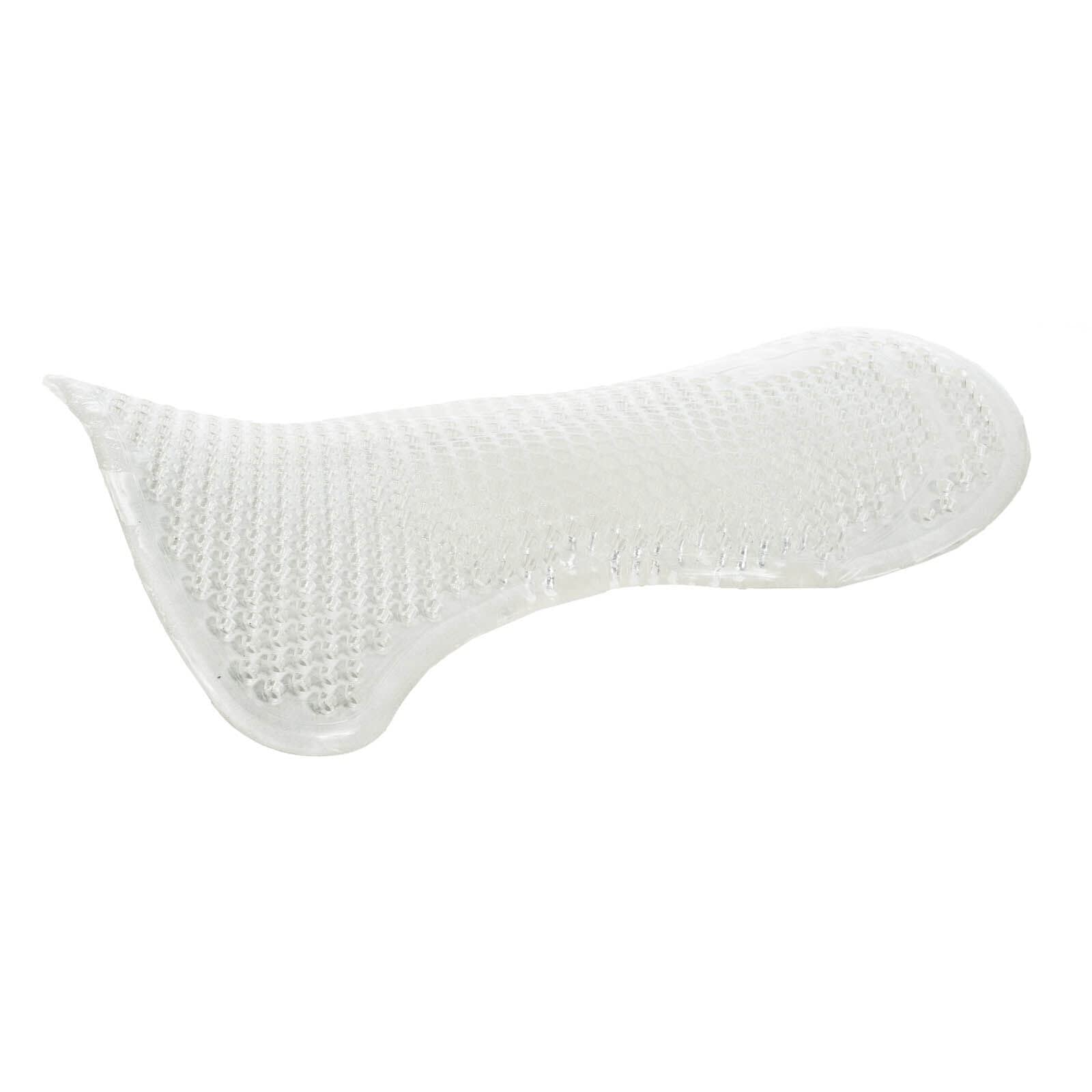 HORZE Middle Riser Gel Pad for Horses - Clear Shock Absorbing Saddle Pad - One Size Universal Fit - Perfect for Trail Riding, Dressage & Jumping