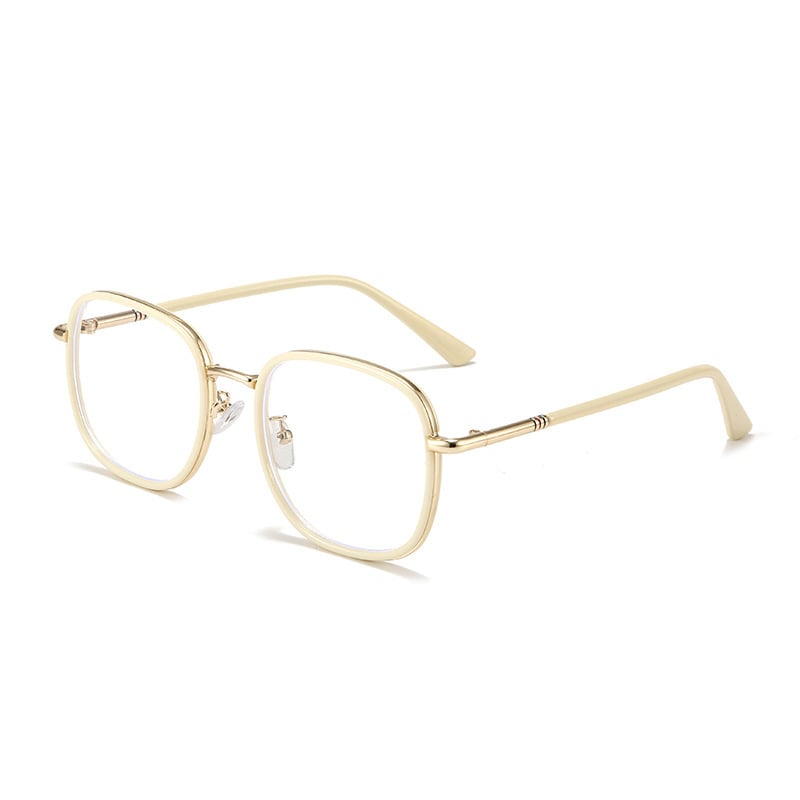 Stylish Women's Large Frame Ultralight Blue Light Blocking Reading Glasses - Perfect for Office Work, Screen Time & Book Lovers