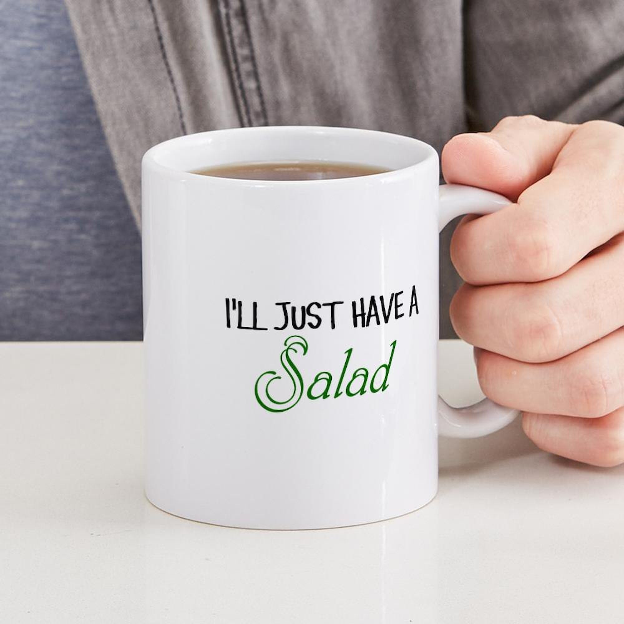 11 oz (325 ml) Ceramic Coffee Mug - Perfect for Salads, Soups & Hot Drinks | Durable & Stylish for Home, Office & Outdoor Use | CafePress