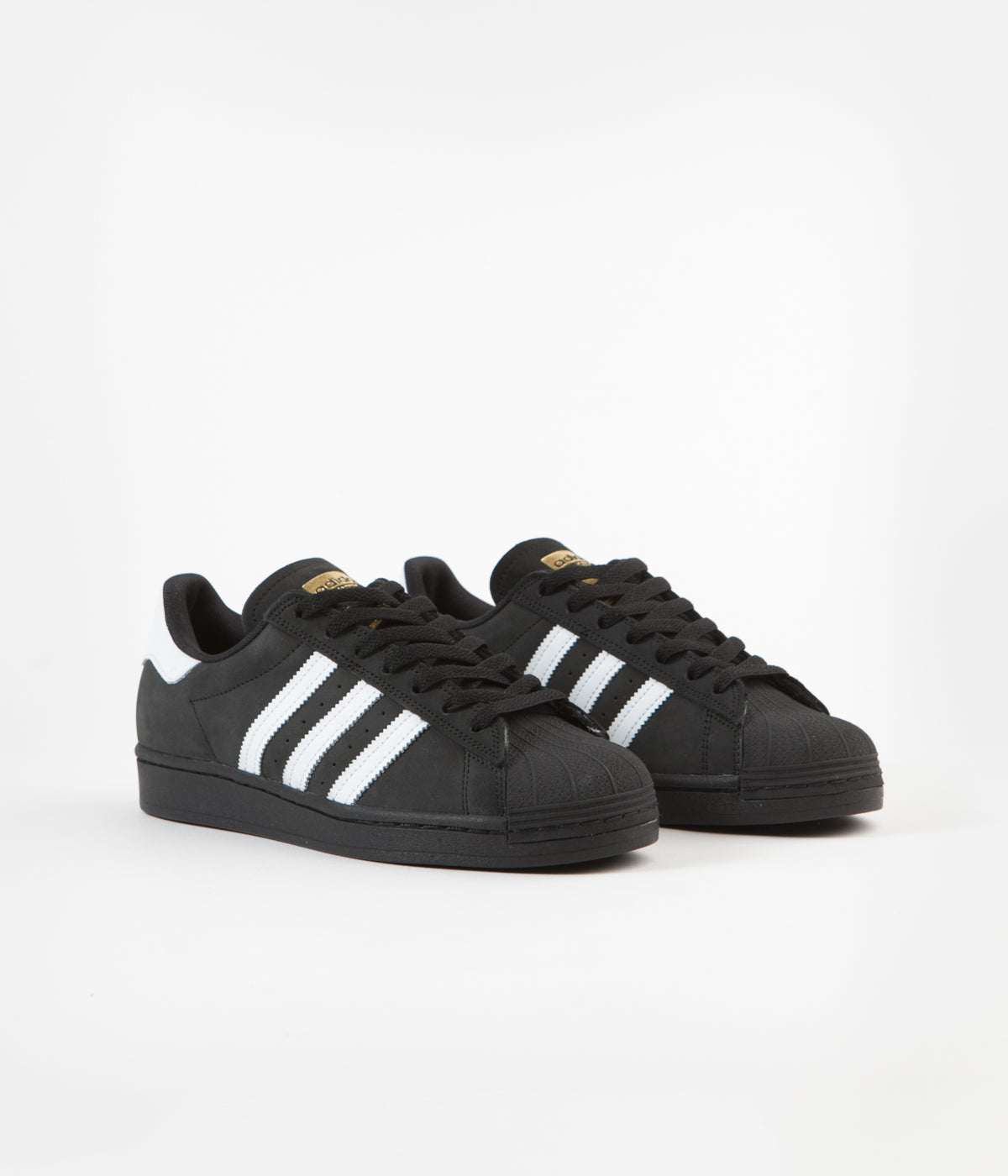 Adidas Superstar ADV Shoes for Men & Women - Core Black / White / Gold Metallic - Classic Sneakers for Casual Wear, Street Style & Everyday Comfort