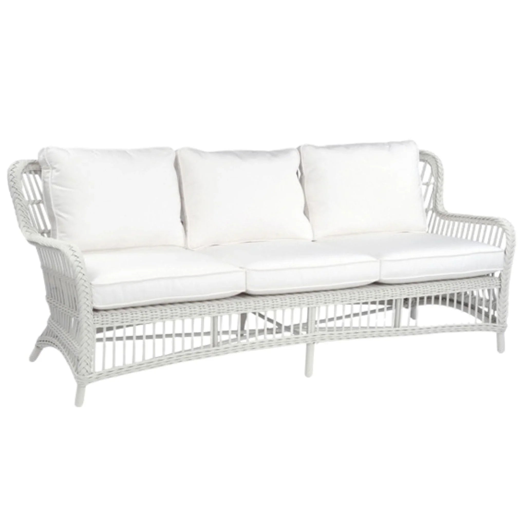 Chatham White Outdoor Sofa Set - Waterproof & Weather-Resistant Patio Furniture for Garden, Poolside, and Backyard Relaxation