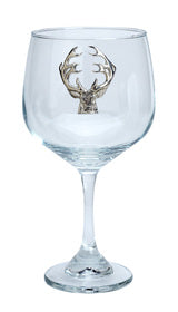 Premium Stag Gin Glass Set - Elegant Whiskey Tumbler for Cocktails & Bourbon - Perfect for Home Bar, Gifts & Entertaining