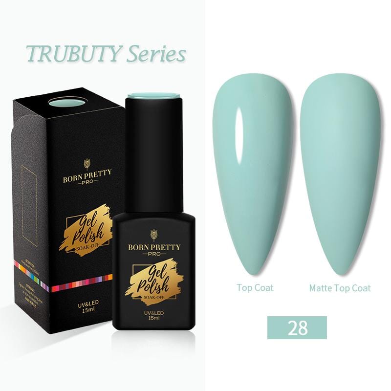 Trubuty Series Gel Polish 15ml - Long Lasting Nail Polish Kit for Salon & Home Manicure - Perfect for Nail Art, DIY Nails, and Professional Use