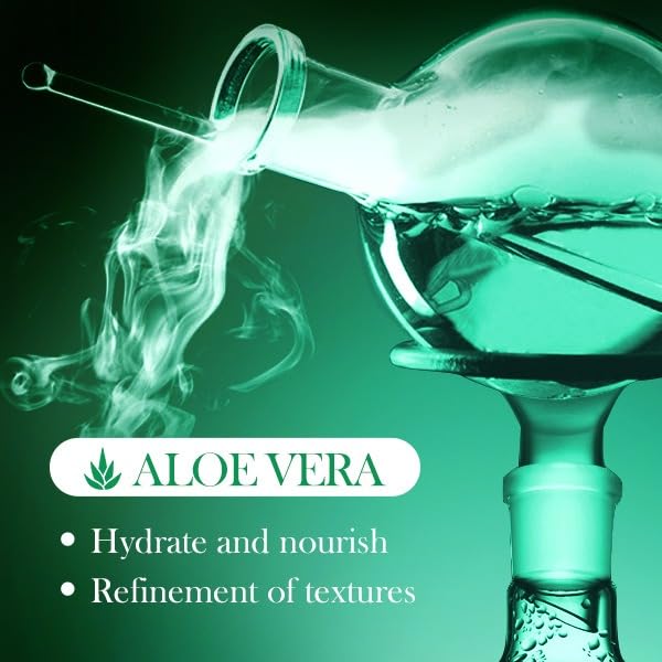 Aloe Vera Collagen Soothing Eye Mask & Moisturizing Lip Mask Set - 10 Pairs (9g Each) for Dark Circles, Wrinkles & Dry Lips - Perfect for Spa Night, Travel & Self-Care Routine