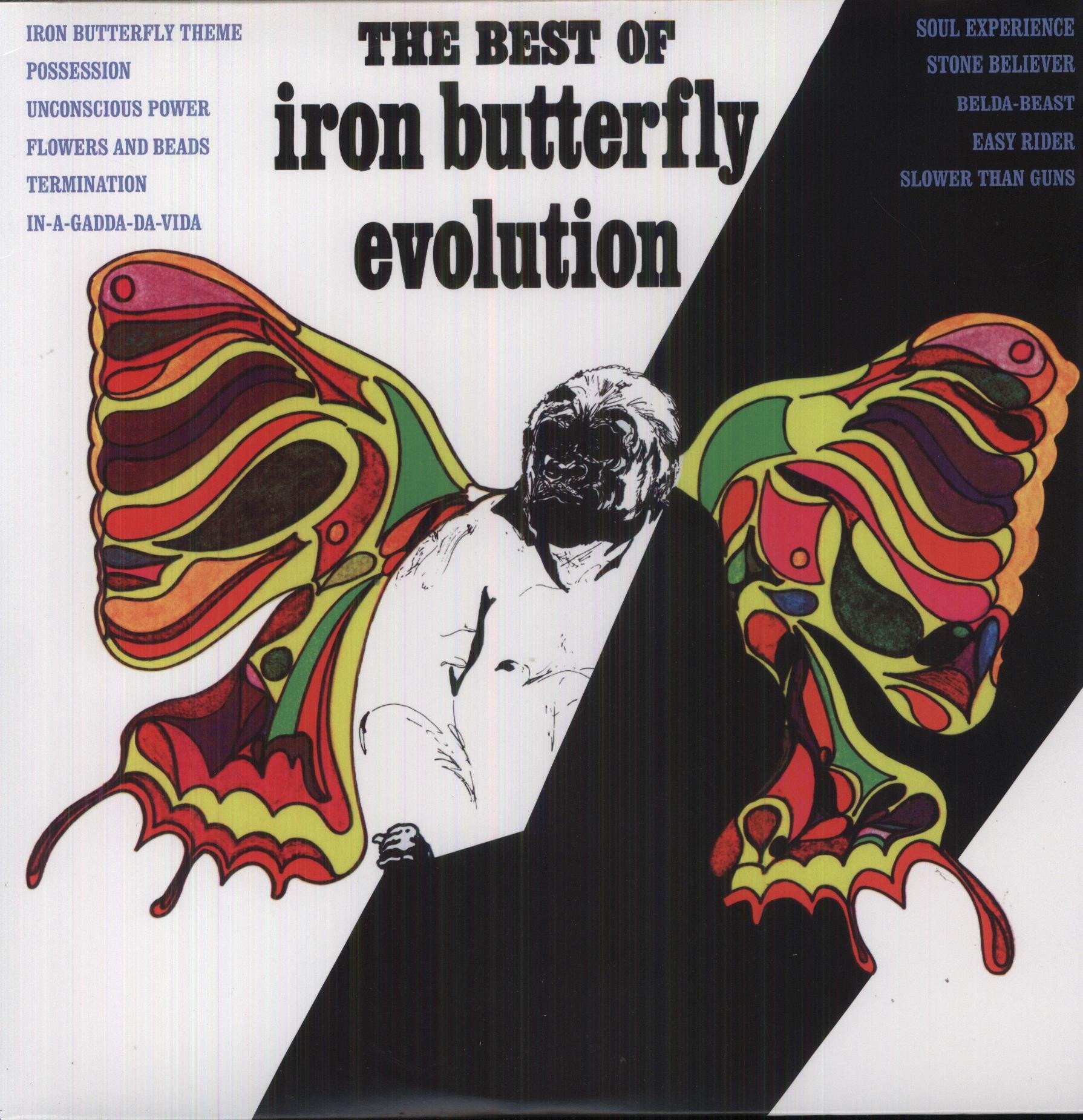 Evolution: The Best of Iron Butterfly - Classic Rock Vinyl LP | Perfect for Collectors & Music Lovers | Great for Home Listening & Retro Music Parties