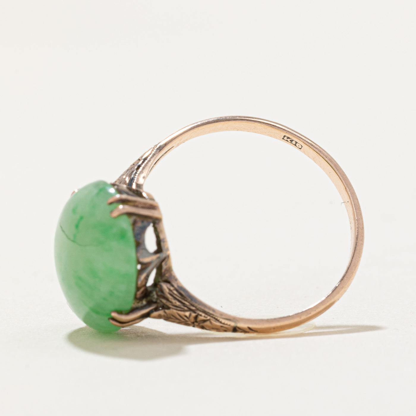 Exquisite 7.50ct Dyed Jadeite Cocktail Ring - Size 7.25 - Elegant Statement Jewelry for Women | Perfect for Evening Parties, Weddings & Special Occasions