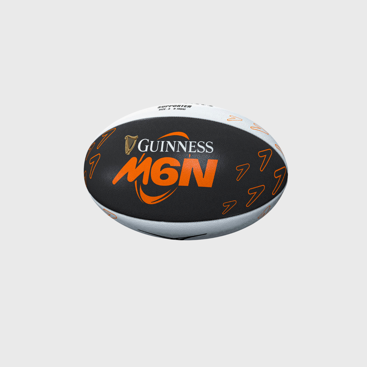 Gilbert Official Men's Six Nations Mini Rugby Ball - Perfect for Collectors, Gifts & Rugby Fans - Great for Game Day, Home Decor & Sports Memorabilia