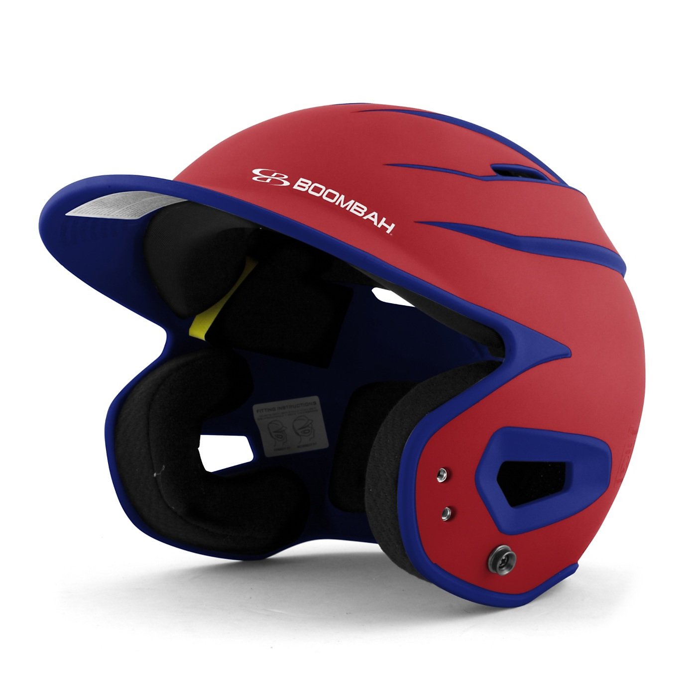 Boombah DEFCON Baseball & Softball Helmet - Lightweight Sleek Design, Multiple Colors & 2 Sizes - Perfect for Youth & Adult Players in Games & Practice