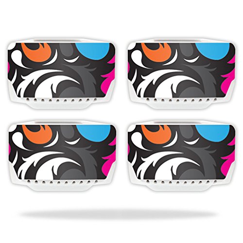 MightySkins Compatible with Blade Chroma Drone Battery (4 Pack) - Durable Vinyl Wrap Cover Sticker Skin with Swirl Design - Perfect for Drone Protection and Customization
