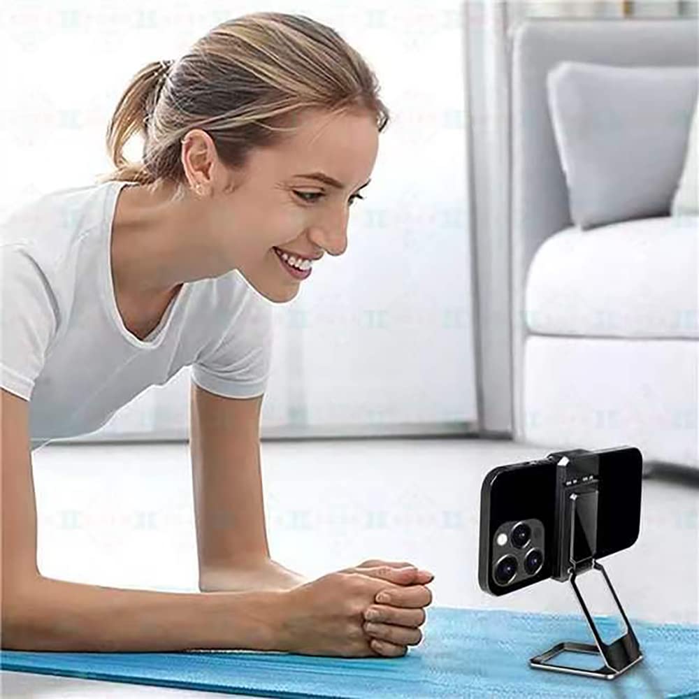 Foldable & Detachable Phone Ring Holder Kickstand - Universal Phone Grip Stand for iPhone & Samsung - Perfect for Watching Videos, Taking Selfies & Secure Phone Handling