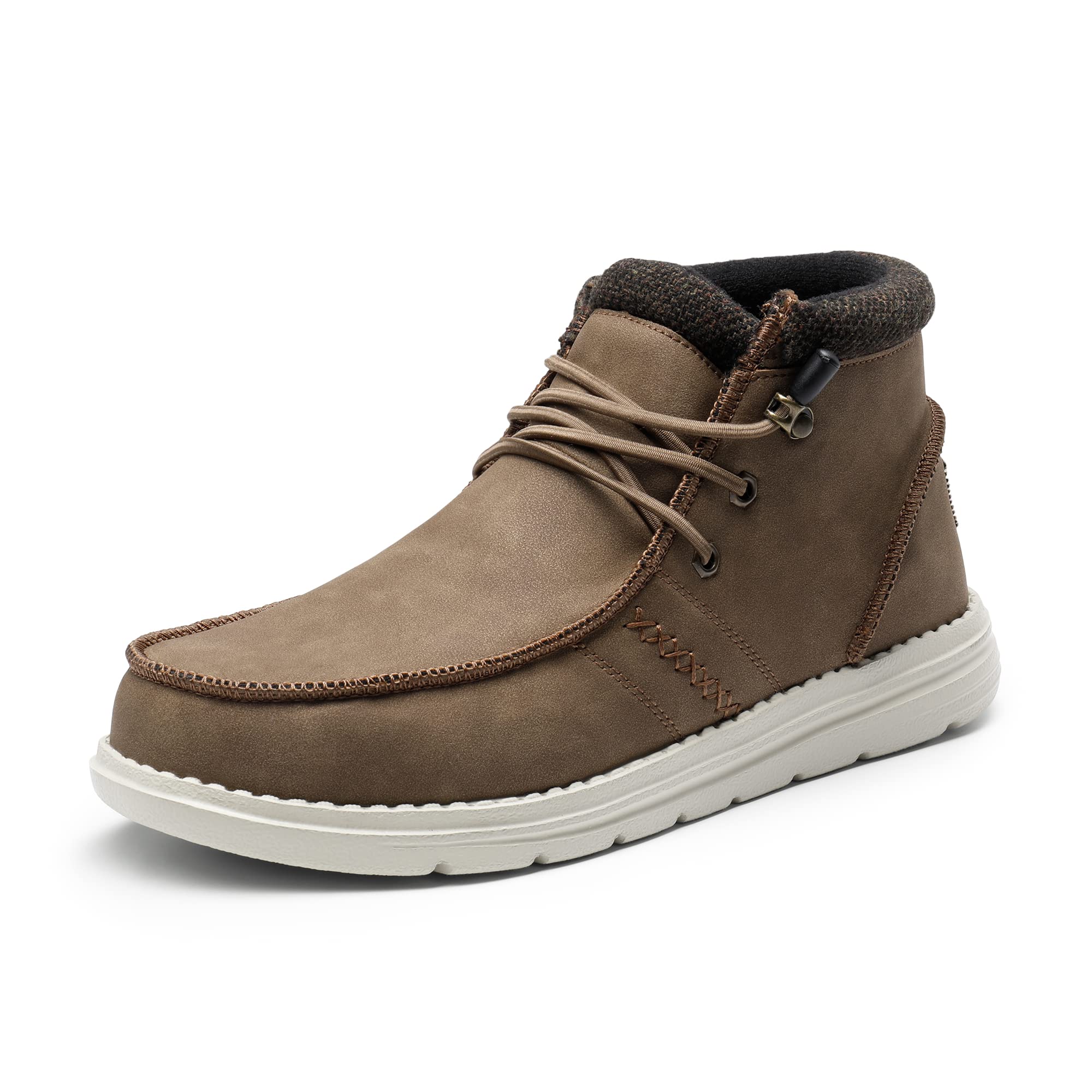Bruno Marc Men's Casual Slip-On Loafers - Warm Winter Boots for Indoor & Outdoor Comfort | Perfect for Home, Office, and Travel