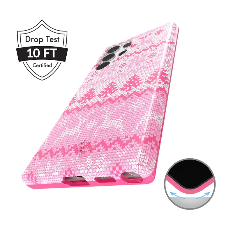 Bubble Gum Sweater Samsung Phone Case - Trendy Soft Silicone Cover for Samsung Galaxy S21/S20/Note 20 - Cute Kawaii Aesthetic for Girls & Teens - Perfect for School, Work & Everyday Use