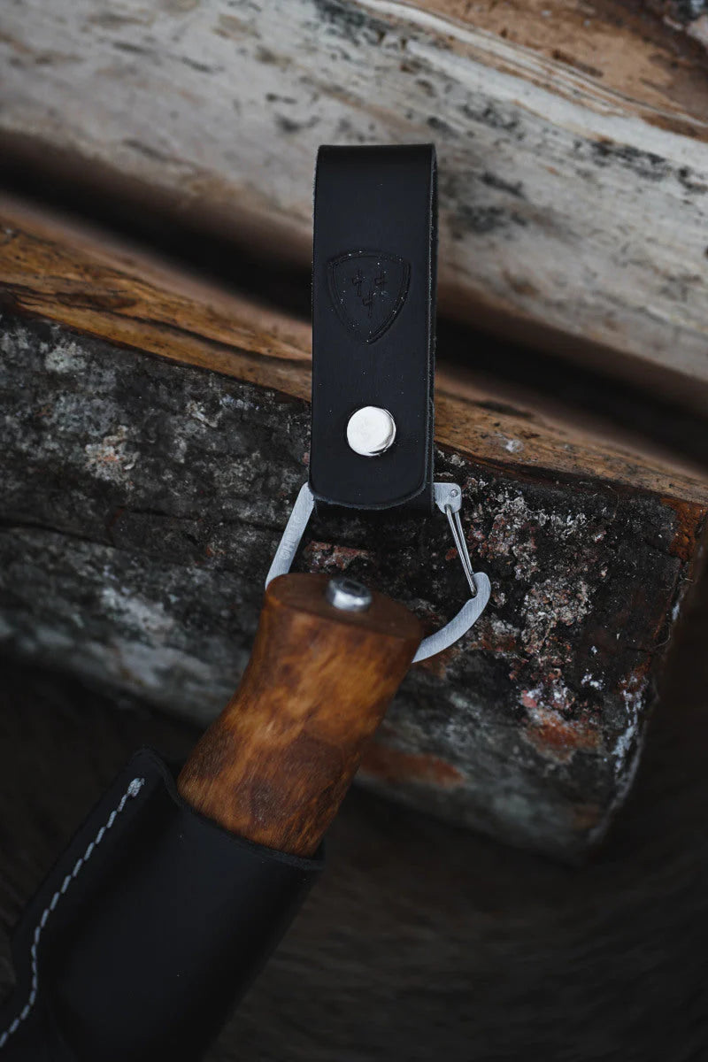 Helle Knives Belt Clip - Premium Outdoor Hunting Knife with Secure Belt Attachment for Camping, Hiking & Survival Gear