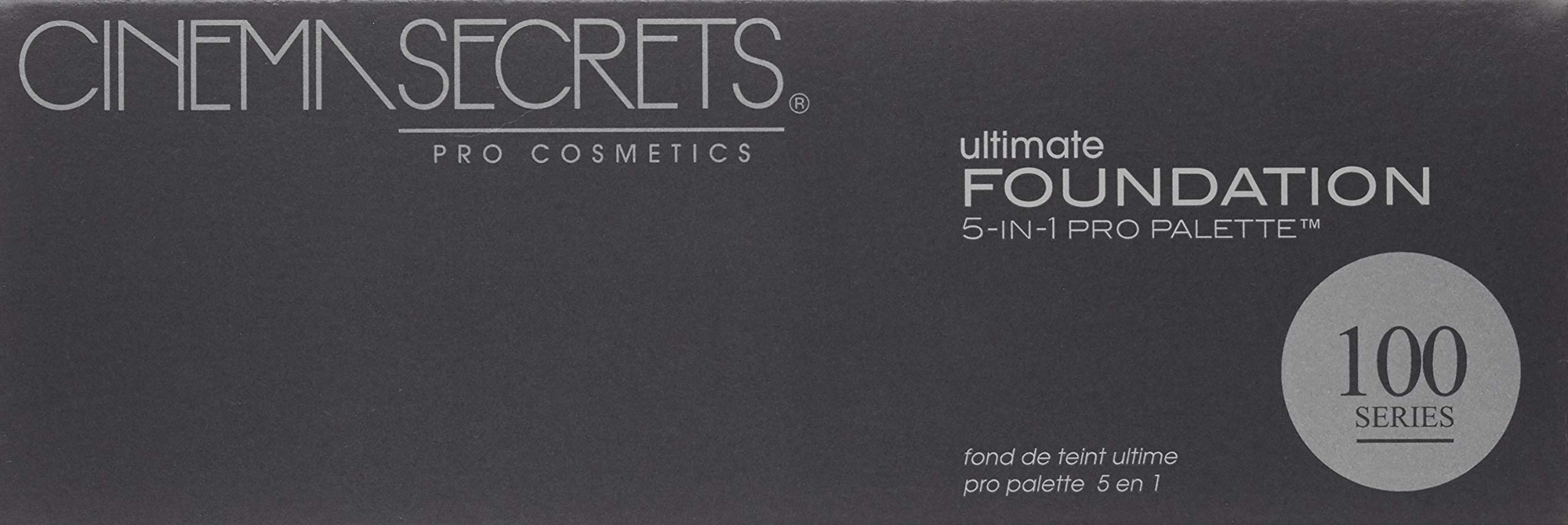 CINEMA SECRETS Pro Cosmetics Ultimate Foundation 5-In-1 Pro Palette - Professional Makeup Kit for Flawless Coverage, Contouring & Highlighting - Perfect for Bridal, Photo Shoots & HD Camera Makeup