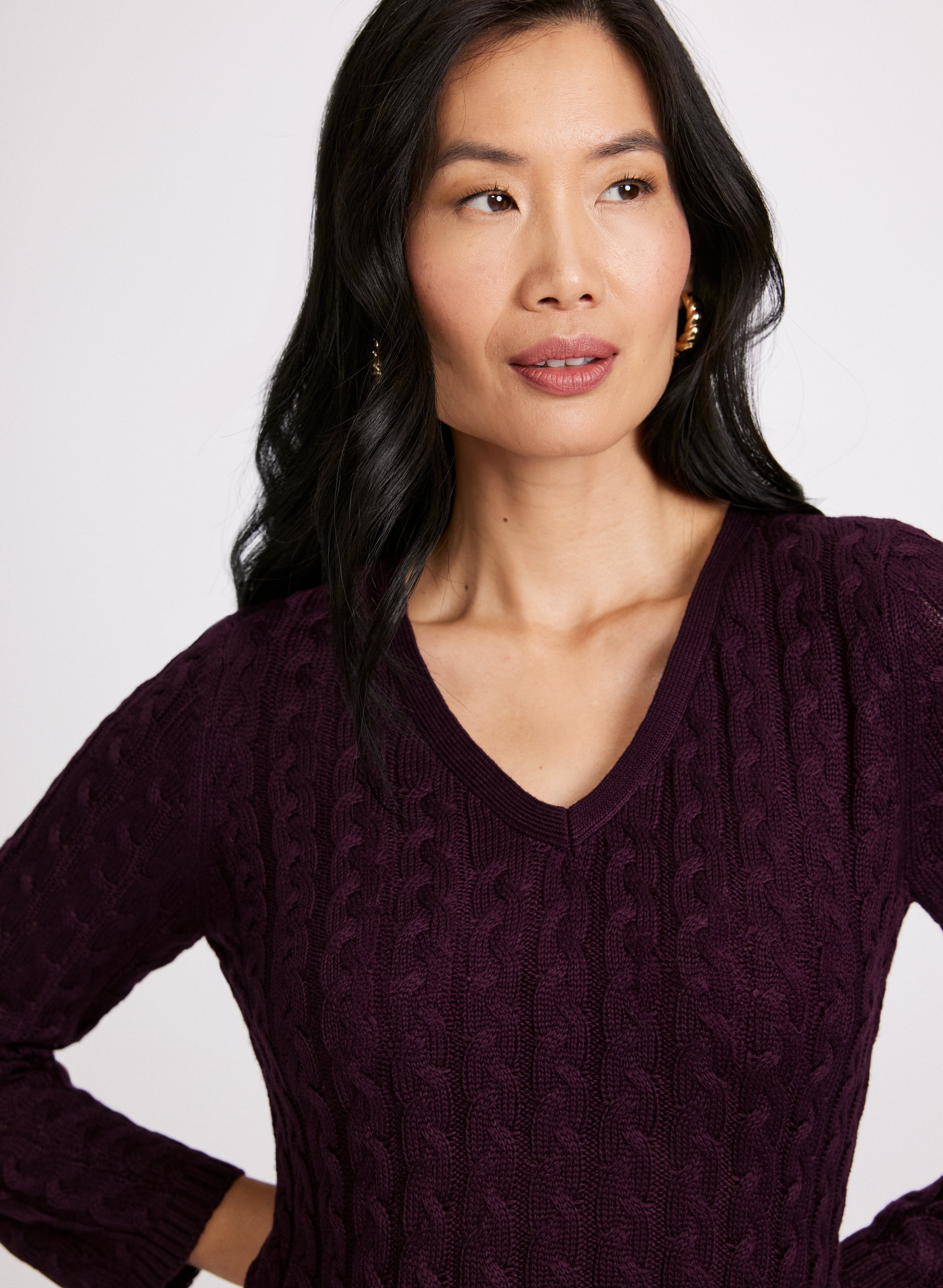 Cozy Cable Knit Sweater Dress for Women - Winter Warm Long Sleeve Knitted Dress - Perfect for Holiday Parties, Christmas Gatherings & Casual Outings