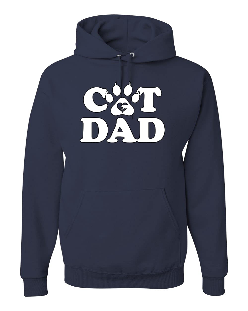 Wild Bobby Best Cat Dad Daddy Gift - Funny Pop Culture Unisex Graphic Hoodie Sweatshirt for Men & Women | Perfect for Father's Day, Birthday & Cat Lovers