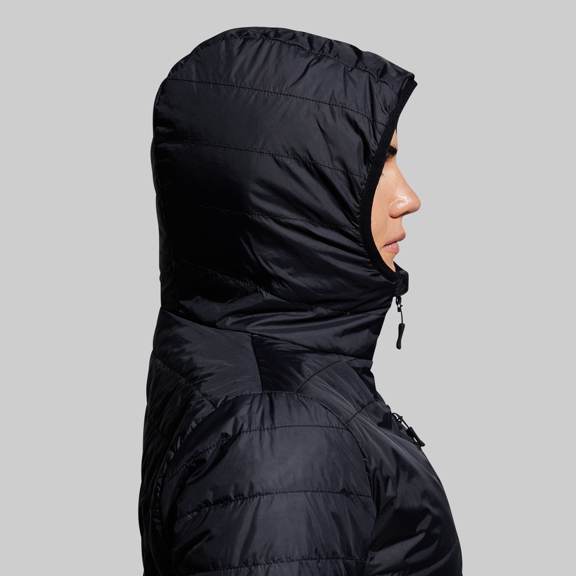 Women's Lightweight Tundra Jacket - Waterproof Winter Coat for Hiking & Outdoor Activities (Black)