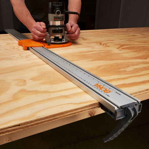 BORA Router Guide - Precision Woodworking Tool for DIY Projects & Professional Use - Perfect for Cutting, Drilling & Shaping Wood in Home Workshops & Carpentry