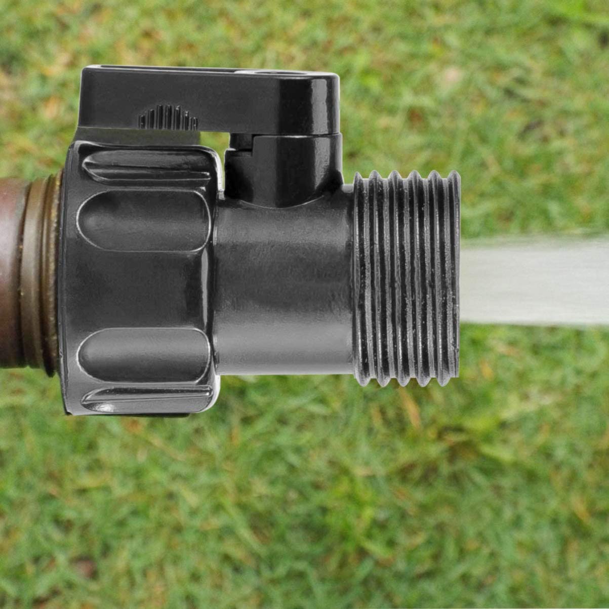 Hemoton 12-Pack Heavy Duty Single Shut-Off Valve - Garden Hose Connector for Outdoor Watering, Washing Machine & Gardening Supplies - Durable Brass Water Hose Turn Off Valve for Lawn Care, Car Washing & Irrigation Systems