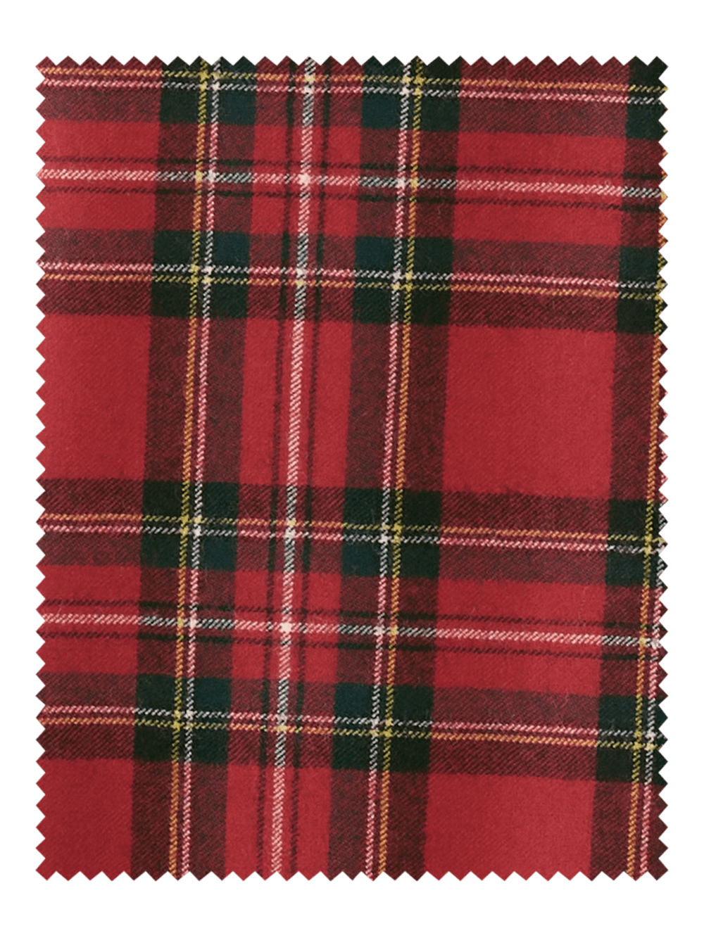 Men's Wool Flannel Plaid Single Pleat Dress Pants - Red Multi Color Checkered Pattern | Business Casual & Winter Office Wear