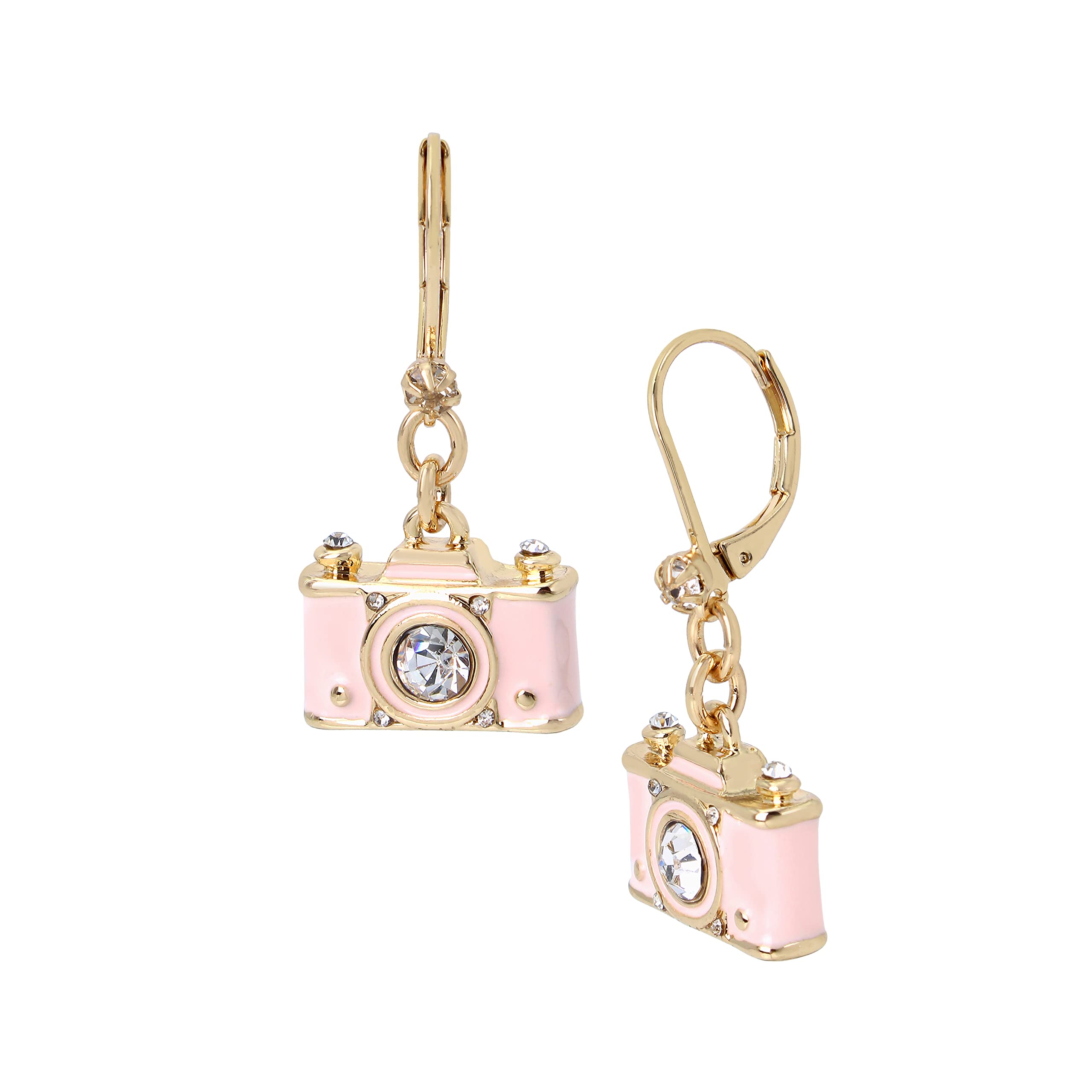 Stylish Camera Drop Earrings for Women - Vintage Photography Inspired Dangle Earrings - Perfect for Parties, Weddings & Everyday Fashion Accessories
