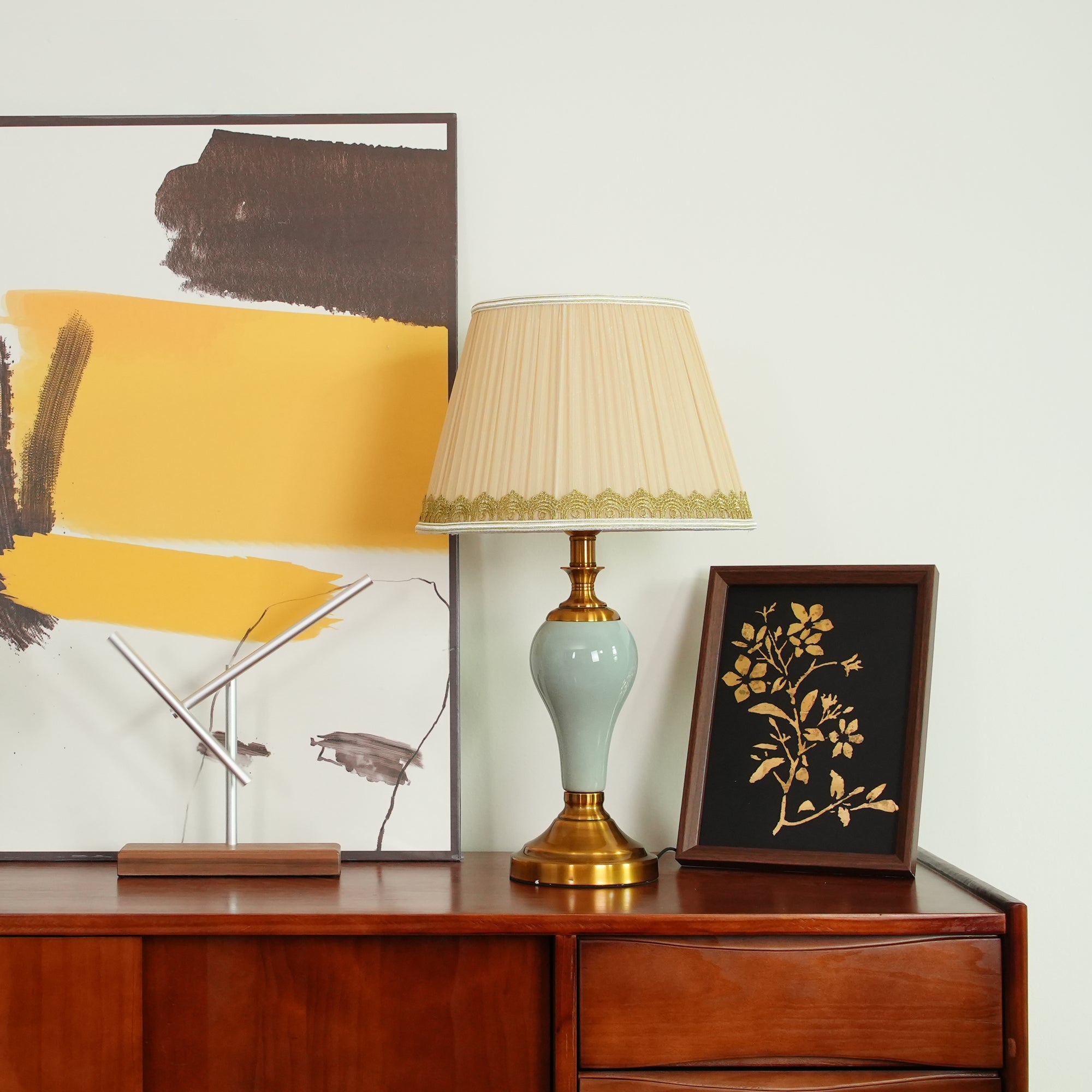Modern LED Desk Lamp with Adjustable Brightness & Color Temperature - Perfect for Home Office, Study & Reading