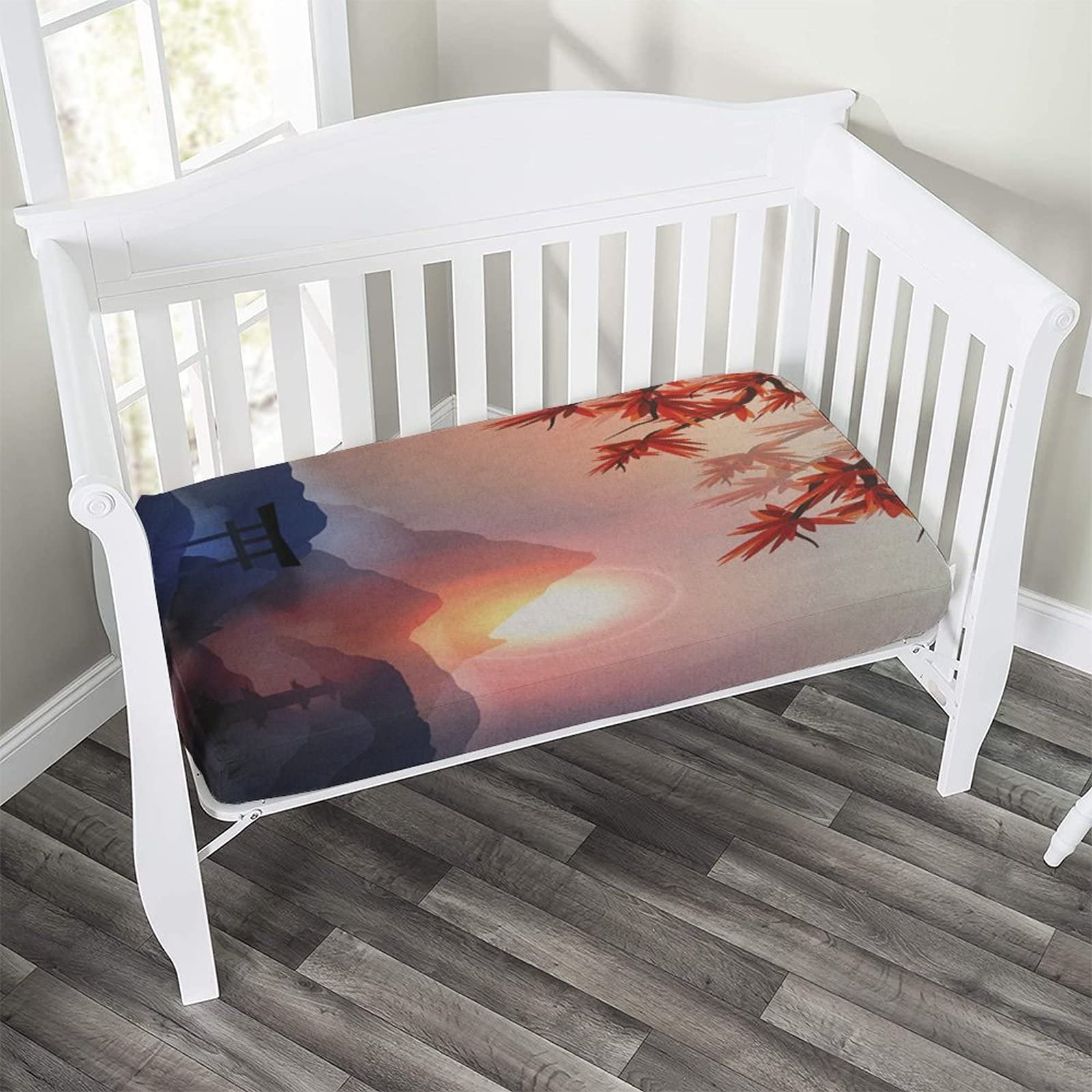 Premium Fitted Crib Sheet - Ultra Soft Spa Microfiber Baby Mattress Cover 28
